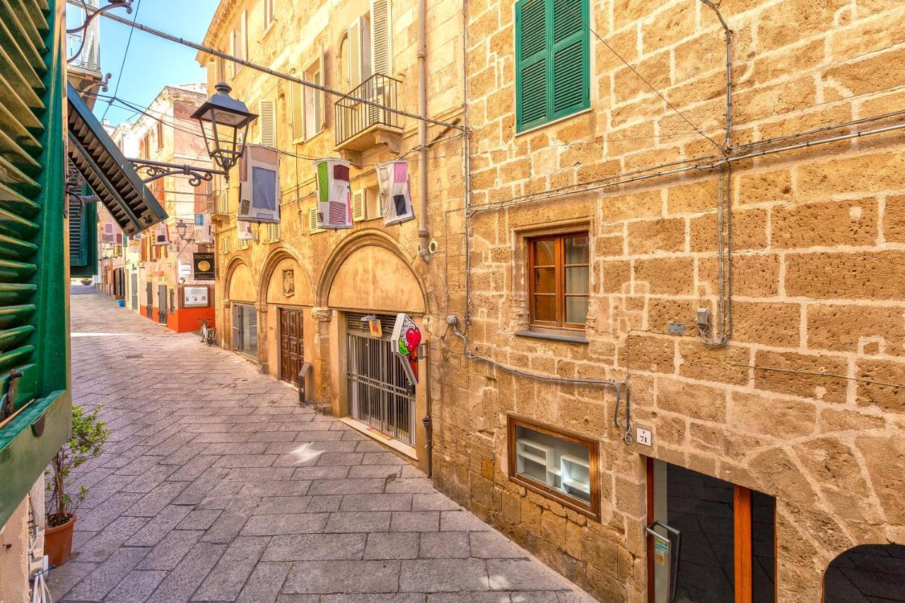 Nonno Efisio Apartment Old Town Alghero Dış mekan fotoğraf