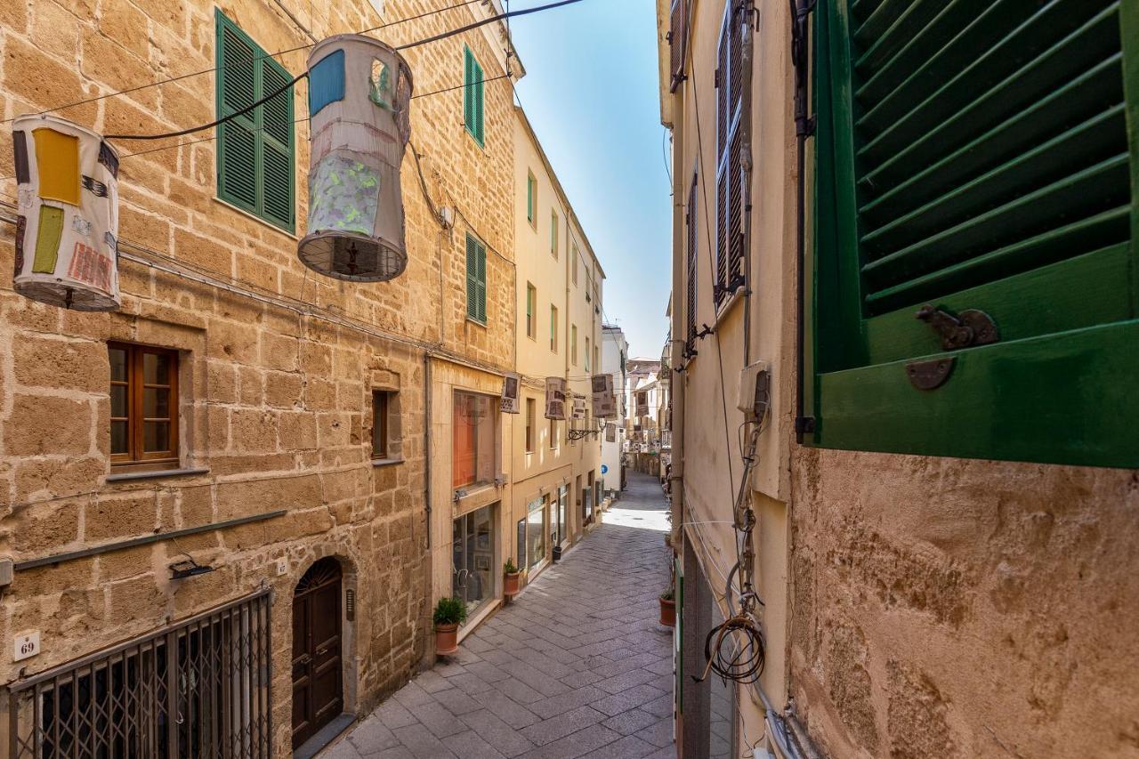 Nonno Efisio Apartment Old Town Alghero Dış mekan fotoğraf